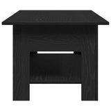 Coffee Table Black Oak 102 x 55 x 42 cm Engineered Wood