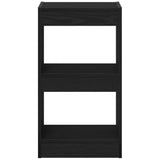 Book Cabinet Black oak 40 x 30 x 71.5 cm Engineered Wood - 45-Degree Angle