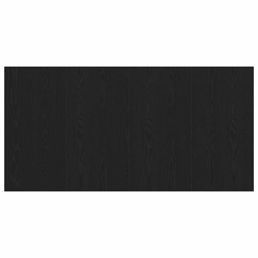 Bed Headboard Black Oak Engineered Wood