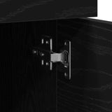 File Cabinet Black Oak 45 x 38 x 54 cm Engineered Wood - Extra Image