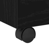 File Cabinet Black Oak 45 x 38 x 54 cm Engineered Wood - Extra Image