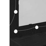 Mirror Cabinet Black oak 90 x 31.5 x 62 cm Engineered Wood - Extra Image