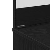 Dressing Table Black oak 74.5 x 40 x 141 cm Engineered wood - Extra Image