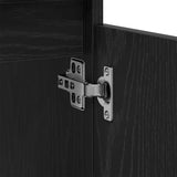 Sink cabinet Black oak 58 x 33 x 60 cm Engineered Wood - Extra Image