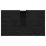 Bathroom Sink Cabinet Black Oak 58 x 33 x 60 cm Engineered Wood