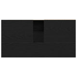 Bathroom Cabinet Black Oak 65 x 33 x 60 cm Engineered Wood - Extra Image