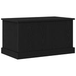 Storage Box Black oak 70 x 40 x 38 cm Engineered Wood