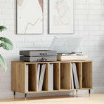 Record Cabinet Artisan oak 100 x 38 x 48 cm Engineered Wood