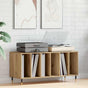 Record Cabinet Artisan oak 100 x 38 x 48 cm Engineered Wood
