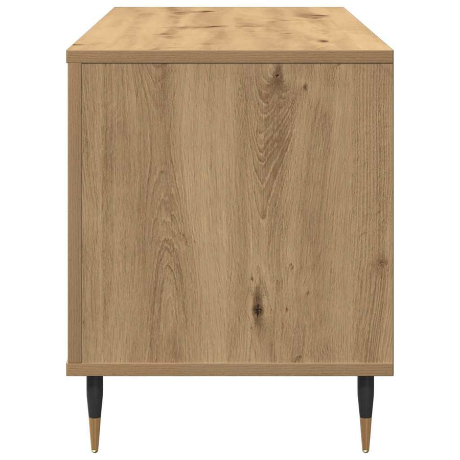 Record Cabinet Artisan oak 100 x 38 x 48 cm Engineered Wood