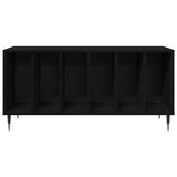 Record Cabinet Black Oak 100 x 38 x 48 cm Engineered Wood