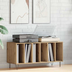 Record Cabinet Artisan oak 100 x 38 x 48 cm Engineered Wood