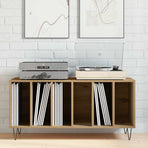 Record Cabinet Artisan oak 100 x 38 x 48 cm Engineered Wood
