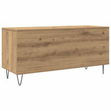 Record Cabinet Artisan oak 100 x 38 x 48 cm Engineered Wood - Close-Up Angle