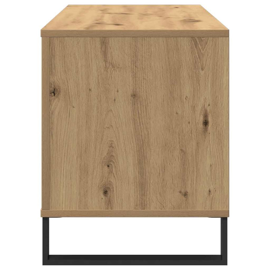 Record Cabinet Artisan oak 100 x 38 x 48 cm Engineered Wood