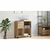 Record Cabinet Artisan oak 84,5 x 38 x 89 cm Engineered Wood