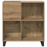 Record Cabinet Artisan oak 84,5 x 38 x 89 cm Engineered Wood