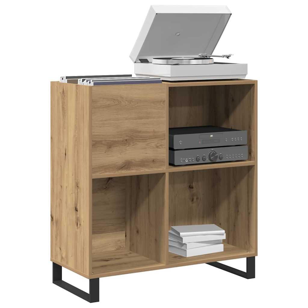 Record Cabinet Artisan oak 85 x 38 x 89 cm Engineered Wood