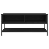 TV Cabinet Black oak 100 x 35 x 45 cm Engineered wood - 45-Degree Angle