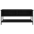 TV Cabinet Set 100 x 35 x 45 cm Black Oak Engineered Wood