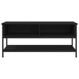 TV Cabinet Set Black Oak 100 x 35 x 45 cm Engineered Wood - 45-Degree Angle