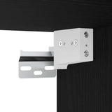 Wall-mounted Cabinet 60 x 31 x 70 cm Engineered Wood Black Oak