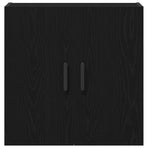 Wall-mounted Cabinet 60 x 31 x 60 cm Engineered Wood Black Oak