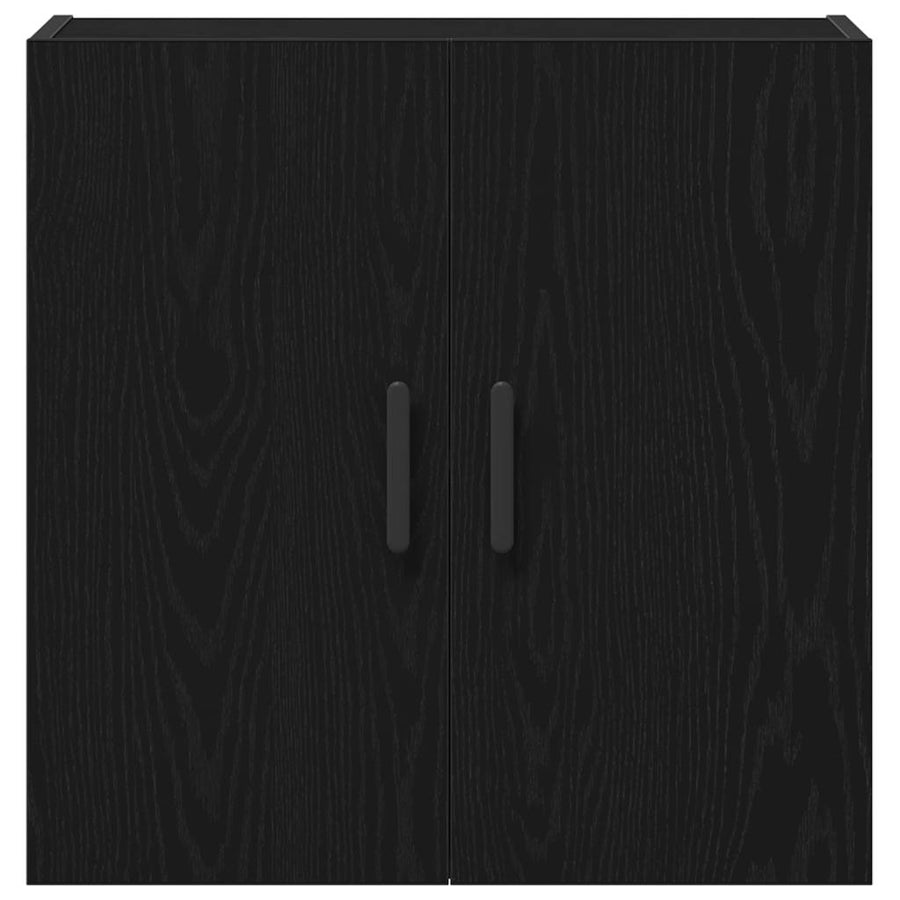 Wall-mounted Cabinet 60 x 31 x 60 cm Engineered Wood Black Oak