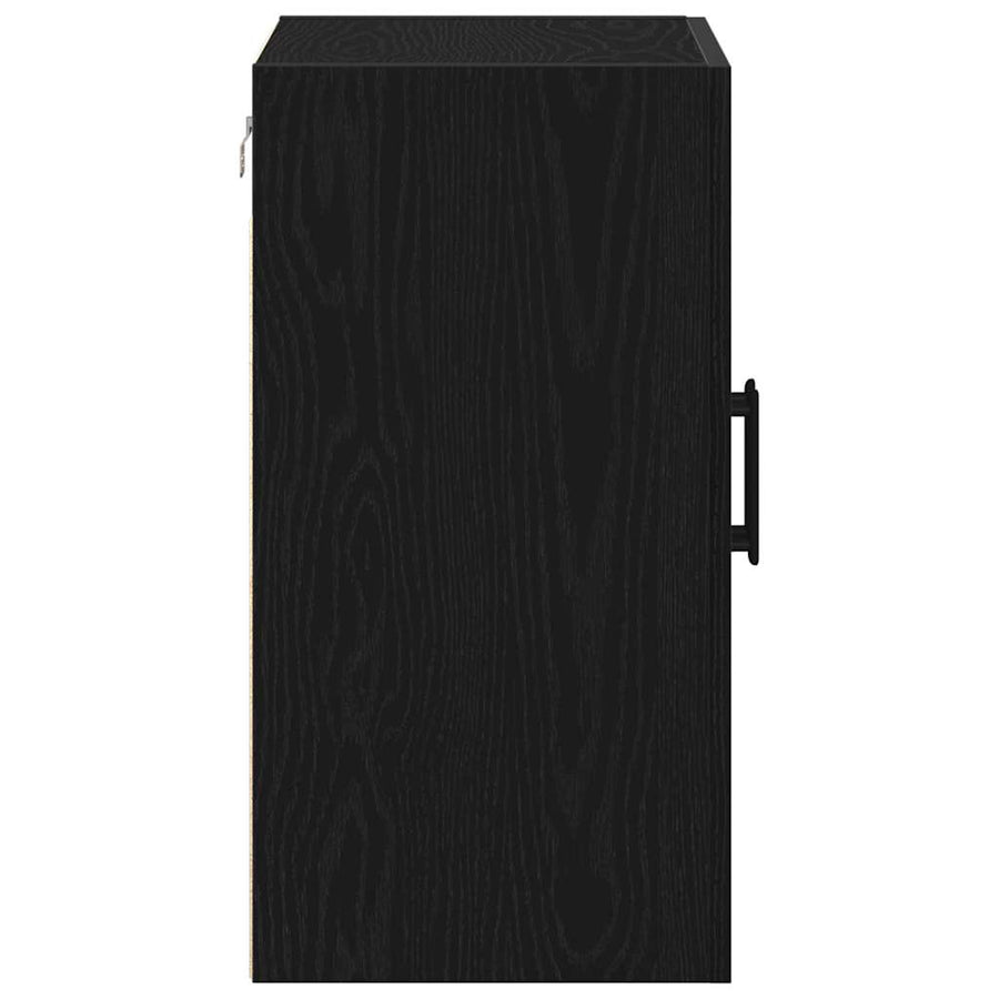 Wall-mounted Cabinet 60 x 31 x 60 cm Engineered Wood Black Oak