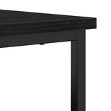 Sideboard Black Oak 69 x 35 x 80 cm Engineered Wood - Extra Image