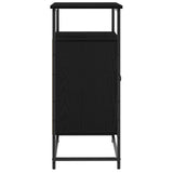 Sideboard Black Oak 69 x 35 x 80 cm Engineered Wood