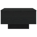 Black Oak 55 x 55 x 31 cm Engineered Wood