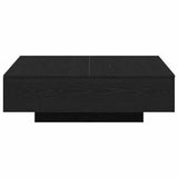 Coffee Table Black Oak 100 x 100 x 31 cm