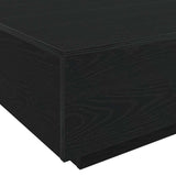 Coffee Table Black Oak 85 x 55 x 31 cm Engineered Wood - Extra Image