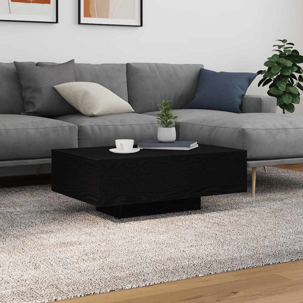 Black Oak 85 x 55 x 31 cm Engineered Wood