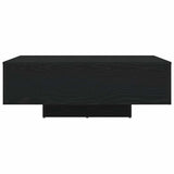 Coffee Table Black Oak 85 x 55 x 31 cm Engineered Wood