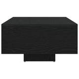 Coffee Table Black Oak 85 x 55 x 31 cm Engineered Wood
