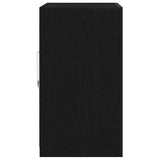 LED Sideboard Black Oak 41 x 37 x 67 cm Engineered Wood