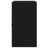 Side Cabinet 2 pcs Black oak 41 x 37 x 67 cm Engineered Wood - Low Angle