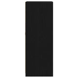 LED Sideboard Black 41 x 37 x 100 cm Engineered Wood