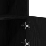 Sideboard Black 81 x 37 x 67 cm Engineered wood - Extra Image