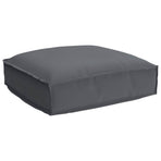 Cushion Oxford Fabric Anthracite 50 x 50 x 12 cm