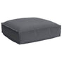 Cushion Oxford Fabric Anthracite 50 x 50 x 12 cm