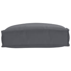 Cushion Oxford Fabric Anthracite 50 x 50 x 12 cm