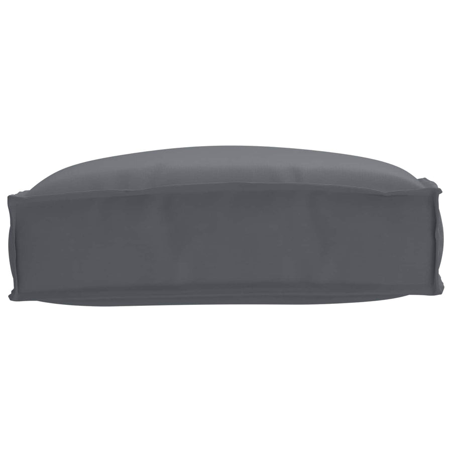 Cushion Oxford Fabric Anthracite 50 x 50 x 12 cm