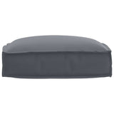 Pallet Cushion for suitable for Seat Anthracite 50 x 50 x 12 cm - Top-Down View