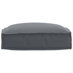 Cushion Oxford Fabric Anthracite 50 x 50 x 12 cm