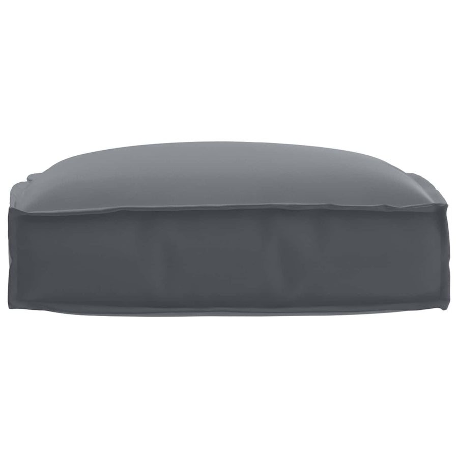 Cushion Oxford Fabric Anthracite 50 x 50 x 12 cm