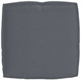 Pallet Cushion for suitable for Seat Anthracite 50 x 50 x 12 cm - 45-Degree Angle