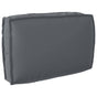 Cushion Anthracite 60 x 40 x 12 cm Oxford Fabric
